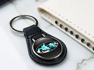 Subaru Personalised Keychain Design Style Glossy Feature